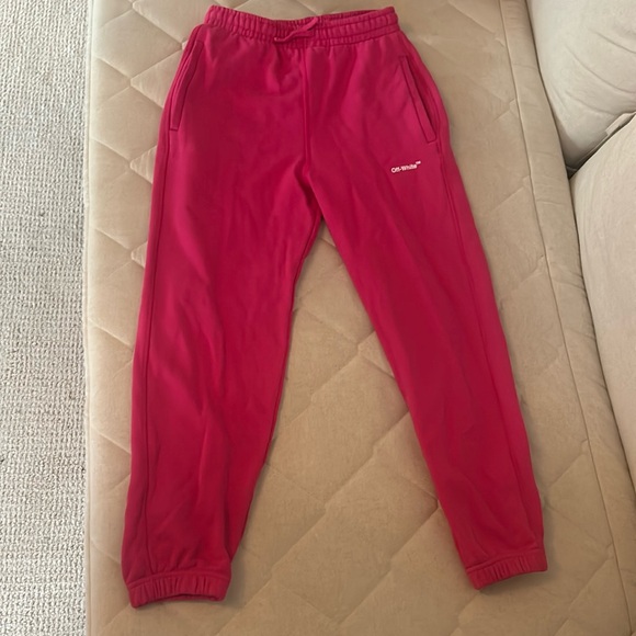 Off-White Other - Authentic Off-White sweatpants kids size 16 fits like a 0 or 2! Bought from Saks